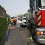 Tödlicher Verkehrsunfall auf der A2