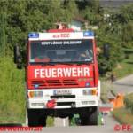 Zwei Kilometer lange Ölspur bei brütender Hitze beseitigt