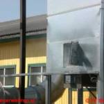 Brandeinsatz im H&H Pellets-Werk in Stainach