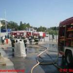 FF Stainach: Brandeinsatz im H&H Pellets-Werk