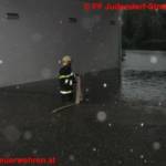 Hochwasser in Judendorf-Straßengel nach schwerem Unwetter