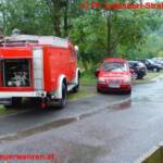 FF Judendorf-Straßengel: Hochwasser nach schwerem Unwetter