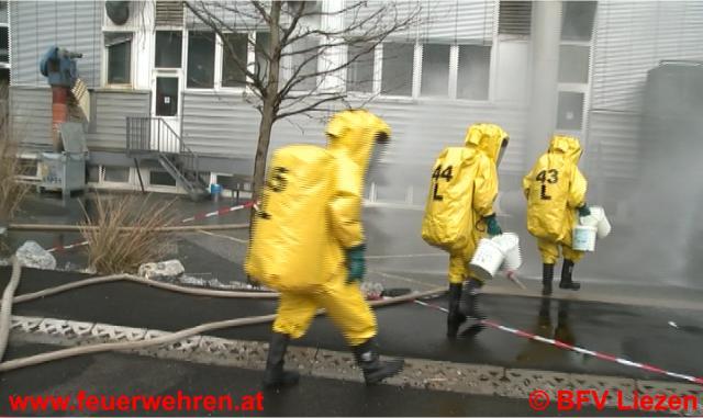 BFV Liezen: Chemieunfall in Trieben