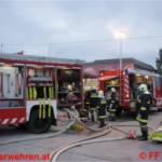 Pflichtbereichsübung im Lagerhaus Ohlsdorf