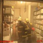 Pflichtbereichsübung im Lagerhaus Ohlsdorf