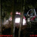 Waldbrand durch massiven Wassereinsatz verhindert