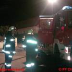 Waldbrand durch massiven Wassereinsatz verhindert