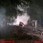 Waldbrand durch massiven Wassereinsatz verhindert