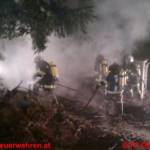 Waldbrand durch massiven Wassereinsatz verhindert