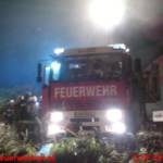 Waldbrand durch massiven Wassereinsatz verhindert