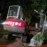 Waldbrand durch massiven Wassereinsatz verhindert