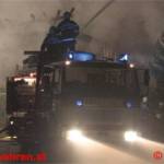 13 Feuerwehren kämpfen gegen Großbrand in Obersdorf