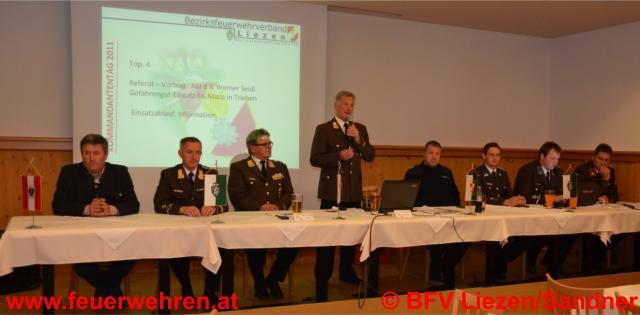 BFV Liezen: Kommandantentag des Bezirkes Liezen