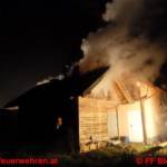 Zwischendeckenbrand in Schilterndorf bei Bleiburg