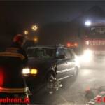 Starker Ölaustritt nach Unfall in Ohlsdorf