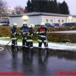 Erfolgreiche Branddienstleistungsprüfung der Betriebs-FW Magna Steyr