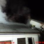 Lagerhallenbrand in Ebersdorf bei Bleiburg