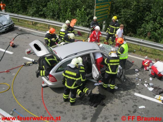 Jahresbilanz 2011: Feuerwehr Braunau rettet 28 Menschen