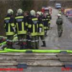 Überflutung durch Scheeschmelze - Materialschlacht in Ehrenfeld