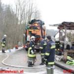 Überflutung durch Scheeschmelze - Materialschlacht in Ehrenfeld