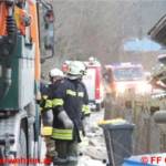 Überflutung durch Scheeschmelze - Materialschlacht in Ehrenfeld