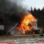 Vollbrand eines Wirtschaftsgebäudes in Unterlibtisch 5, Gemeinde Feistritz 2