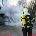 Containerbrand Friedhof Braunau
