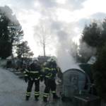Containerbrand Friedhof Braunau