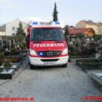 Containerbrand Friedhof Braunau