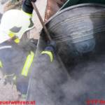 Containerbrand Friedhof Braunau
