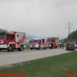Verkehrsunfall auf der L 734 Öblarnerstraße