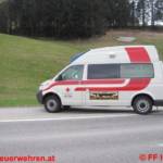 Verkehrsunfall auf der L 734 Öblarnerstraße