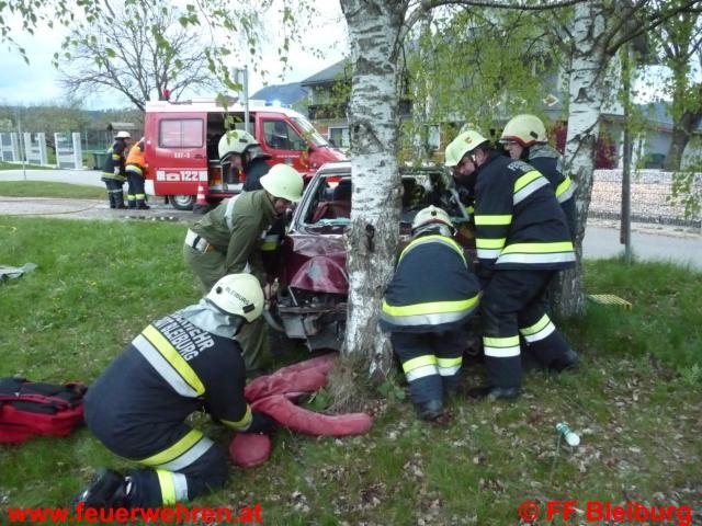 Einsatzübung Stadtfeuerwehr Bleiburg