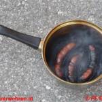 Wohnungsbrand in Bleiburg - Florianisänger rettete Leben