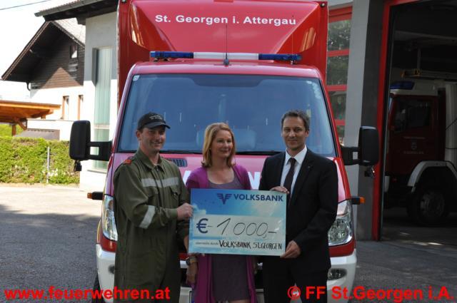 Spende Volksbank St.Georgen