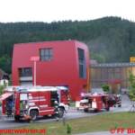 137 Feuerwehrmänner übten den Ernstfall im Campus Futura in Bleiburg