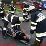 137 Feuerwehrmänner übten den Ernstfall im Campus Futura in Bleiburg