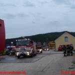 137 Feuerwehrmänner übten den Ernstfall im Campus Futura in Bleiburg