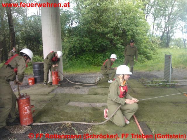 1. Abschnitts-Jugendleistungsbewerb und Bewerbsspiel Paltental 2012