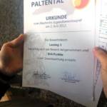 1. Abschnitts-Jugendleistungsbewerb und Bewerbsspiel Paltental 2012