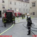 Feuerwehrübung bei Kastner & Öhler