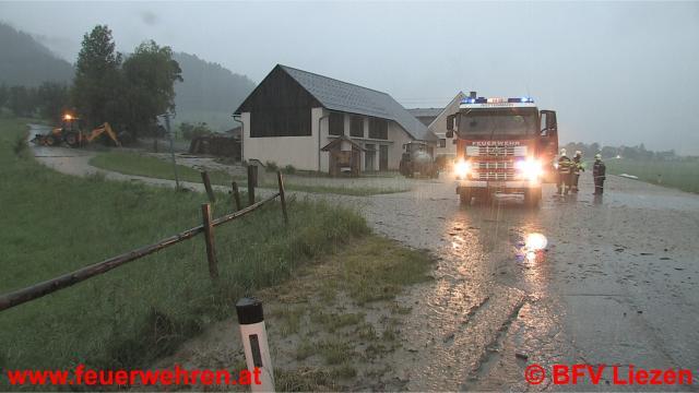 40 Feuerwehren bei Unwetterkatastrophe im Einsatz