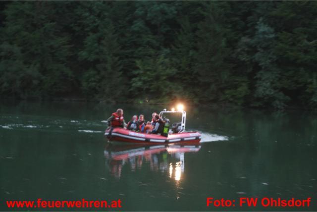 FF Ohlsdorf: Groß angelegte Suchaktion an der Traun