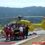 Personenbergung nach Arbeitsunfall