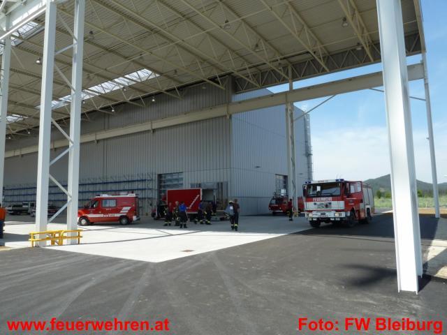 FF Bleiburg: Personenbergung nach Arbeitsunfall