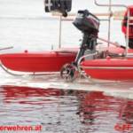 Eisrettungsübung am Moldaustausee in Tschechien mit der ÖWR Laakirchen