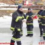 Eisrettungsübung am Moldaustausee in Tschechien mit der ÖWR Laakirchen