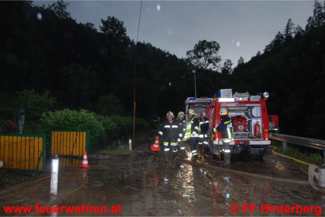 Wieder schwere Unwetter über Tragwein