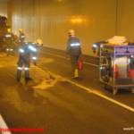 Verkehrsunfall im Tunnel St. Georgen i.A.