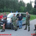 Paragleiter abgestürzt - Einsatzübung in den Traunauen mit der Bergrettung